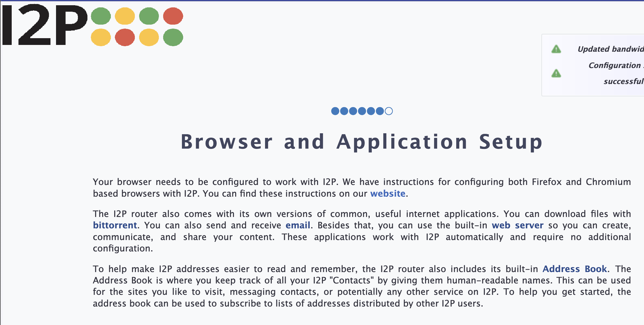 Run the bandwidth test